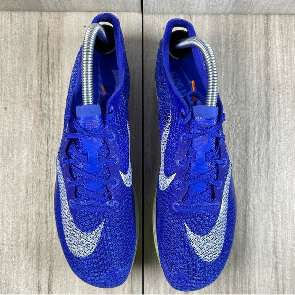 NEW Nike Air Zoom Victory Racer Blue Track Field Spikes cd4385-400 Mens Size 8.5 - Picture 6 of 11